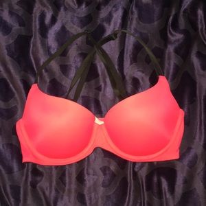 PINK neon pink bra 32C